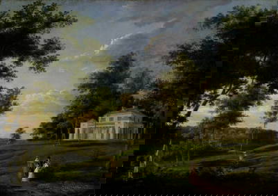 Thomas Birch - View of Sedgeley Park (1 of 1)