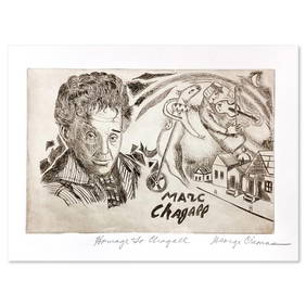 Homage to Chagall by Crionas (1925-2004) (1 of 2)