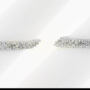 Antique Platinum 0.80 ctw Pave Old Cut Diamond Eternity Stack Wedding Band Ring: An antique solid platinum band ring, with 32 old single cut natural diamonds (H/I - VS2/SI2 ; 0.80ctw). The ring is size 6.5, weighs a total of 2.55 grams, and measures 2.3mm wide.