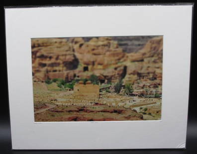Richard Silver Petra Ruins Jordan Travel Ruins Certified Photograph YellowKorner: Petra Ruins Certified Photograph, Richard Silver YellowKorner Certified Photograph. Certificate of Authenticity from YellowKorner affixed to the back. Matted Dimensions 16"x20". Protected with Clear