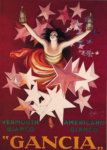 Anonymous - Gancia: Artist: Anonymous Title: Gancia Medium: Fine Art Reproduction Giclee on Canvas Image Size: Approximately 20 inches x 14.25 inches Unframed on Unstretched Canvas
