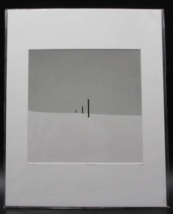 Three Sticks Certified Photograph, Ebru Sidar: Three Sticks Certified Photograph, Ebru Sidar YellowKorner Certified Photograph. Certificate of Authenticity from YellowKorner affixed to the back. Matted Dimensions 16"x20". Protected with Clear Myla