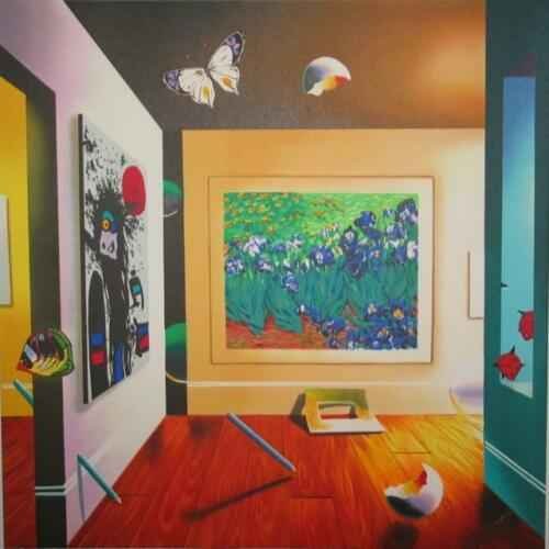 Ferjo "Homage to Van Gogh": Ferjo "Homage to Van Gogh" Hand Signed Artist Proof, Limited Edition Giclee on Canvas Dimensions: 39 x 29 Inches (Note: Edition number recieved may differ from photo)