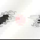 Platinum 1.35 ctw GIA BURMA NO HEAT Cushion VIVID RED Spinel Diamond Halo Ring