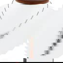 18k White Gold 9.9 ctw GIA Imperial Topaz & Diamond 16" Geometric Pendant Neckla