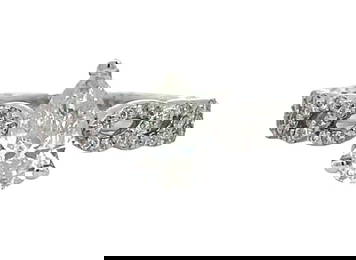 1.38 ctw Diamond Ring - 14K White Gold