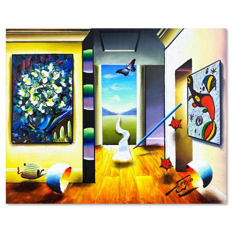 Untitled by Ferjo Original: This is an original oil painting on stretched canvas by Ferjo, hand signed by the artist. Includes Letter of Authenticity. Measures approx. 16" x 20" (image).