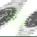 Rolex Mens 18K White Gold Olive Green Roman Dial Day Date President 40MM With Bo