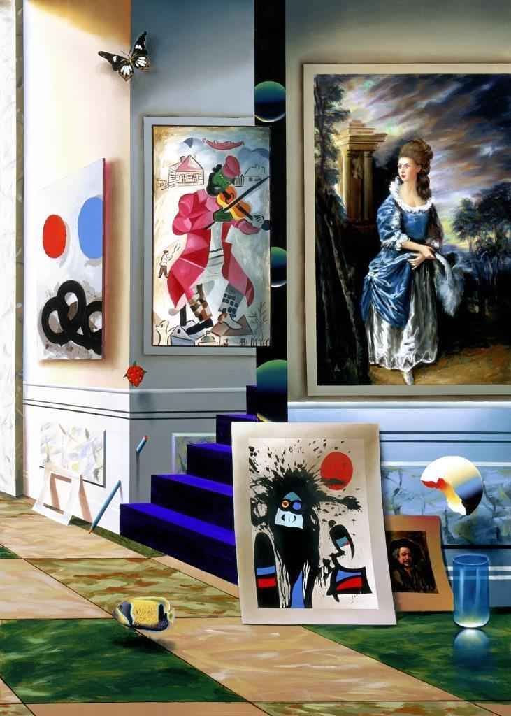 The New Generation Right Panel AP by Ferjo: The New Generation Right Panel AP by Ferjo. Limited Hand Signed Giclee on canvas. Dimensions: 38 x 27. Excellent Condition.