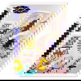 Interior with Klimt by Ledan, Fanch