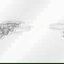 NEW Platinum GIA 1.01 ctw Trillion Cut Bezel Diamond Solitaire Engagement Ring