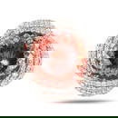 14.37 ctw Morganite and 1.48 ctw Diamond 14K Rose and White Gold Ring