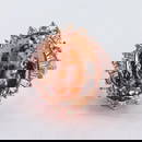 12.17 ctw Morganite and 1.07 ctw Diamond 14K Rose Gold Ring