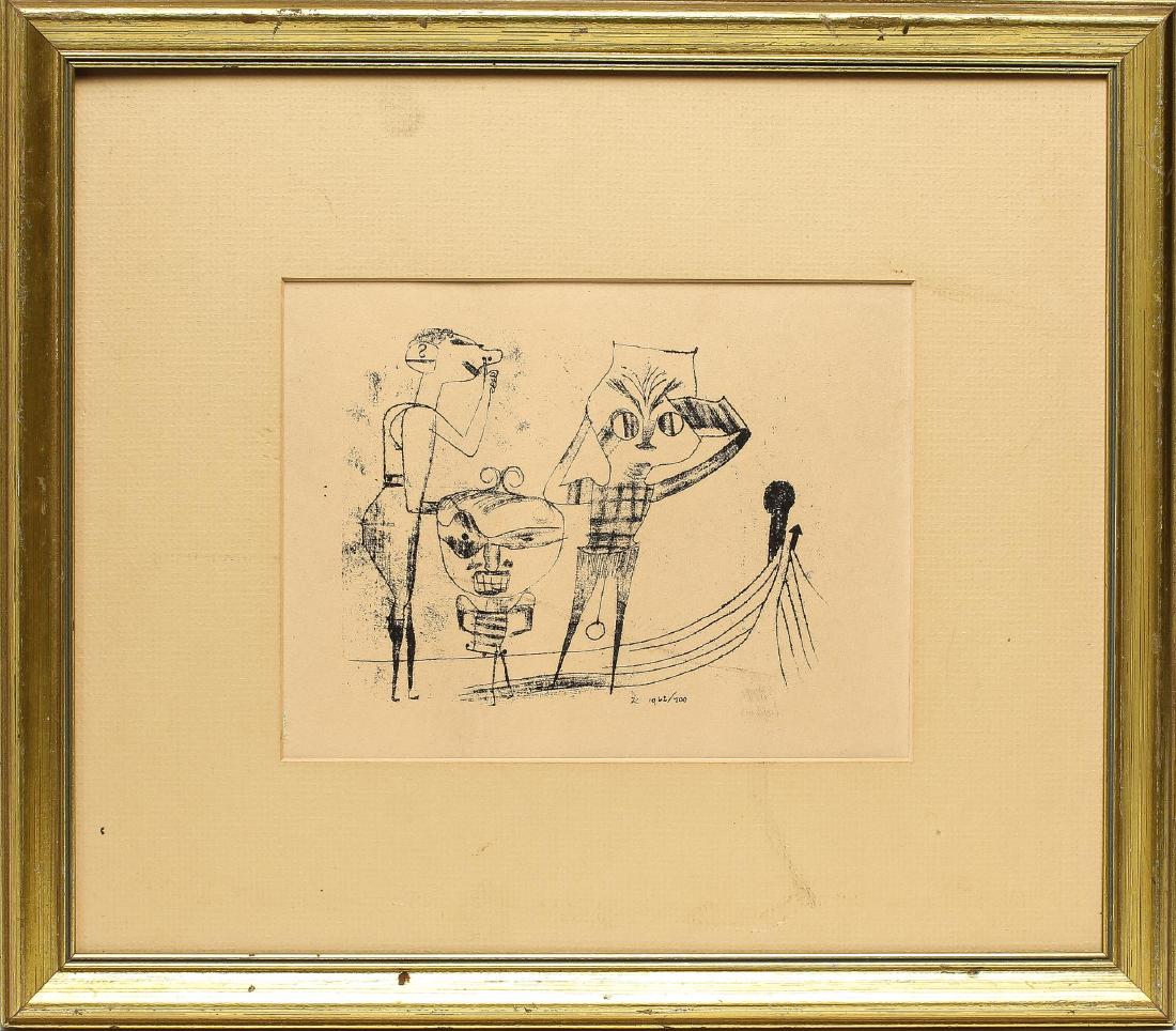 After Paul Klee (Swiss/German, 1879-1940)- Litho (1 of 3)