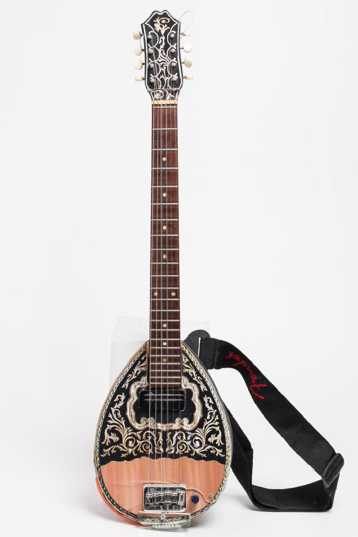 Greek Trichordo Bouzouki Instrument, Amplified (1 of 2)
