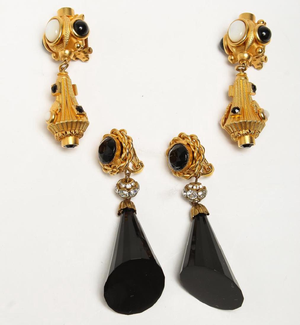 Gold-Tone Costume Earrings, 2 Pairs, Woman's (1 of 4)