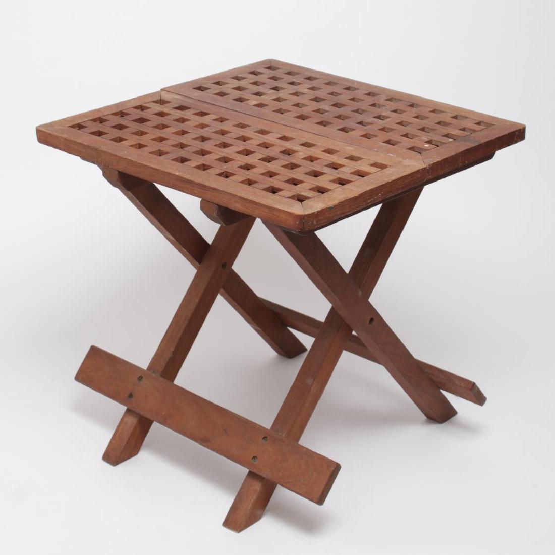 Mid-Century Modern Portable Collapsible Table (1 of 3)