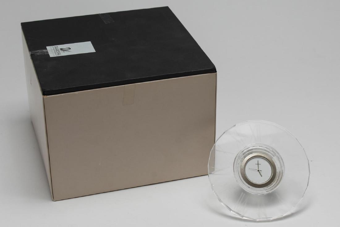 Swarovski Crystal Faceted Desk Clock (1 of 4)