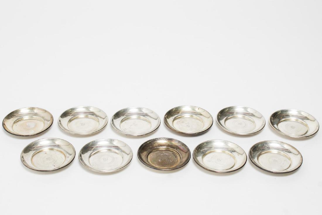 Whiting & Sons Sterling Silver Nut Dishes, 11 (1 of 3)