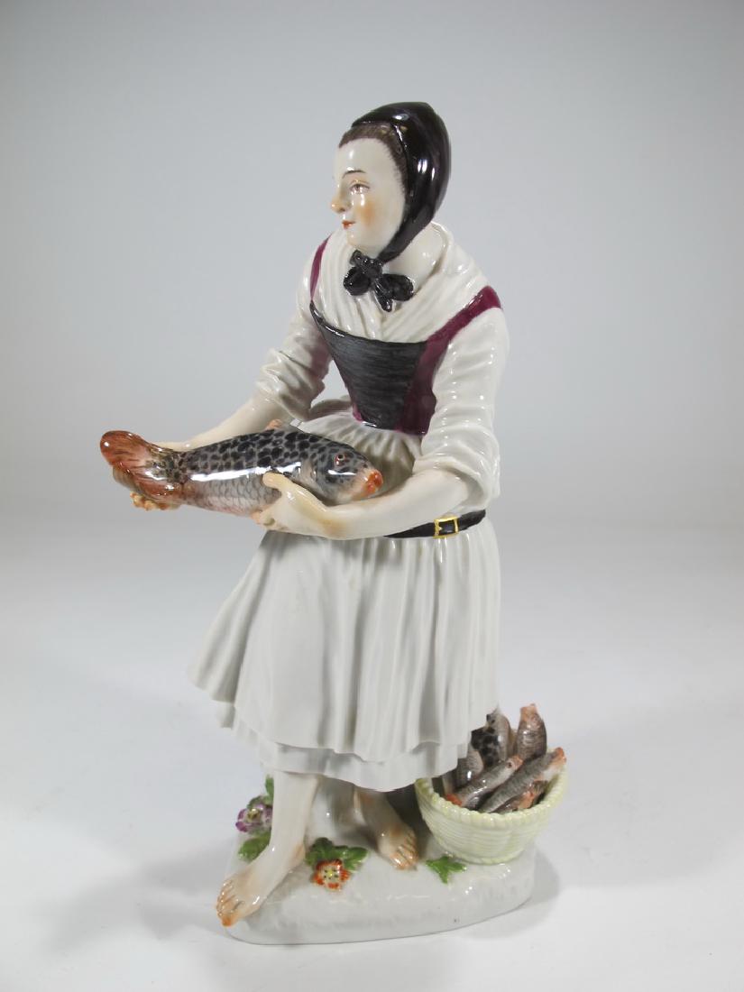 Antique German Meissen porcelain statue (1 of 8)