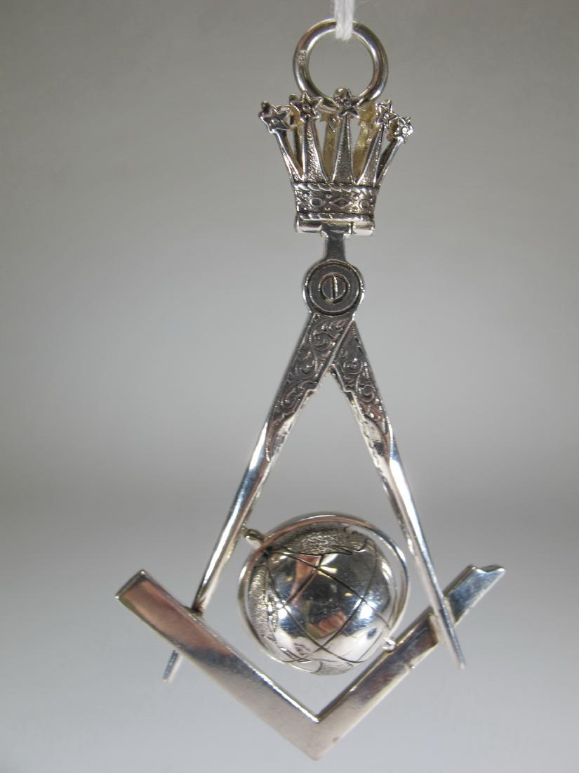 Sterling Freemasonry Rose Croix collar jewel (1 of 6)