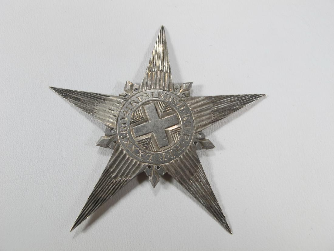 Antique silver Georgian Knights Templar Star (1 of 3)