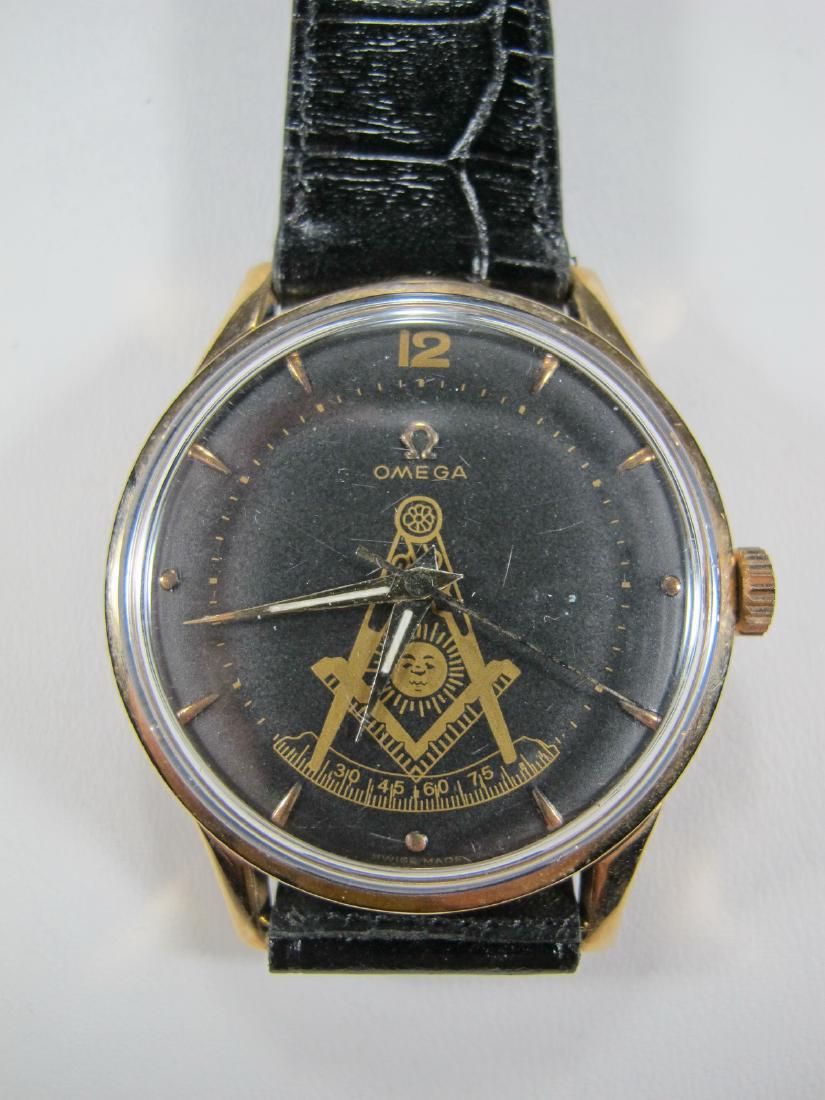 antique gold omega mens watch