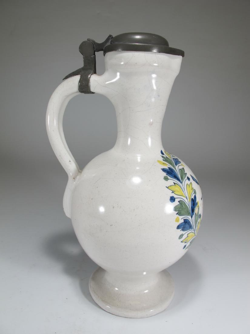 Antique Masonic faience Hanau Faxtory stein, circa 1680 (1 of 8)