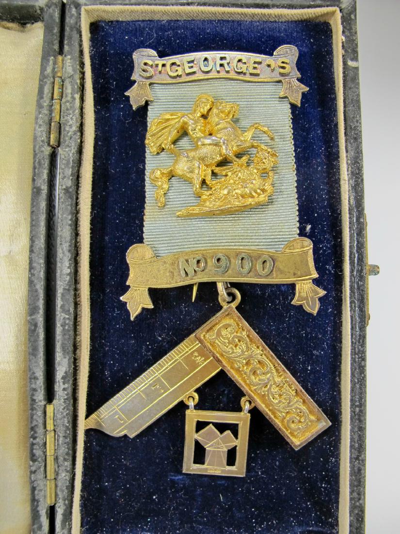 Antique Masonic Past Master jewel (1 of 6)
