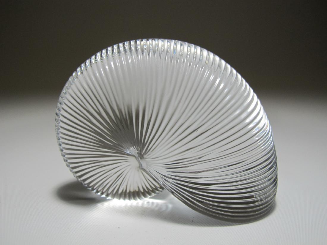 Baccarat shell crystal statue (1 of 6)