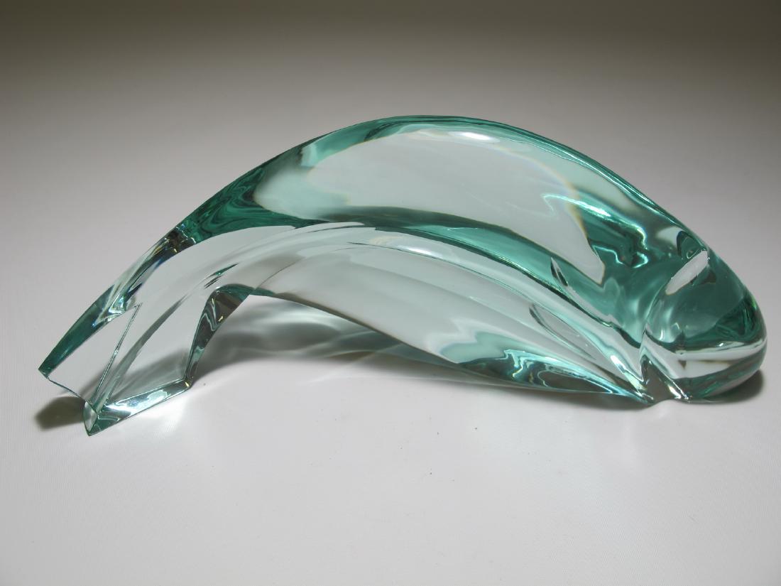 Moser bohemia fish glass statue (1 of 6)