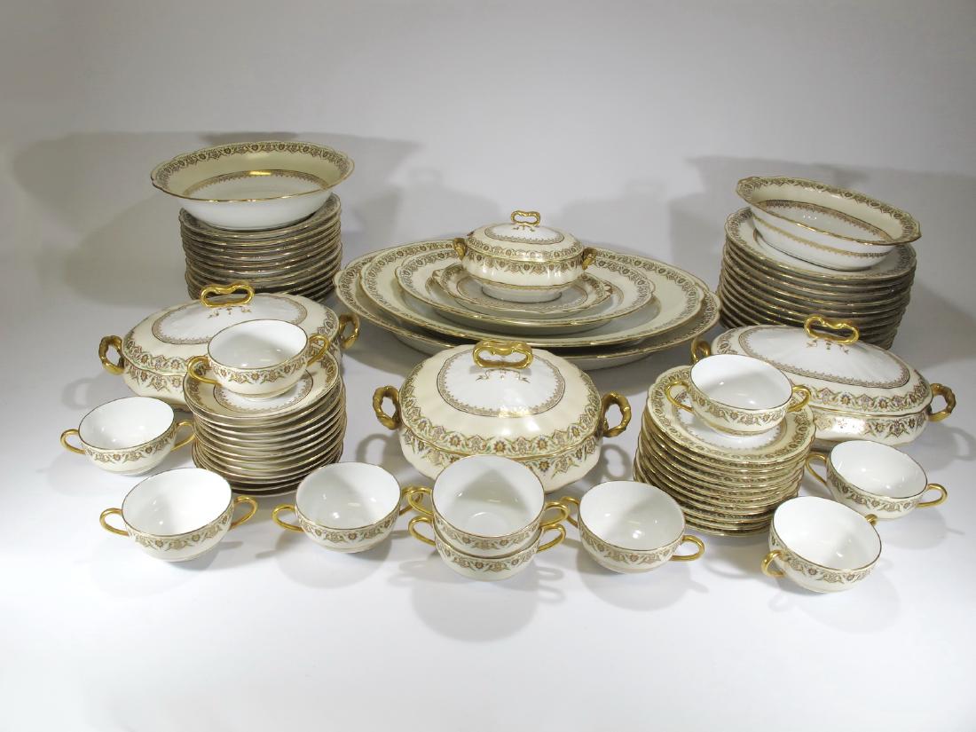Vintage Limoges 66 pcs porcelain set (1 of 12)