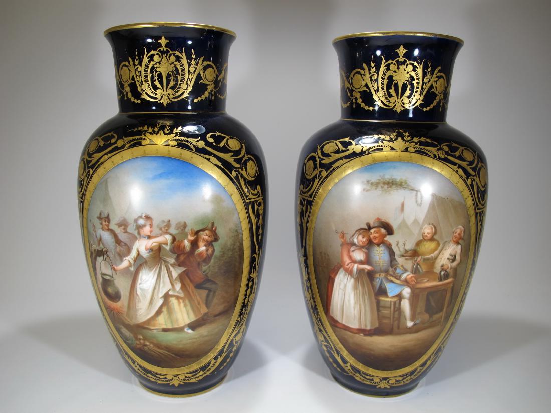 18th/19th C Sevres vases from the Estate of Eleanor (1 of 12)