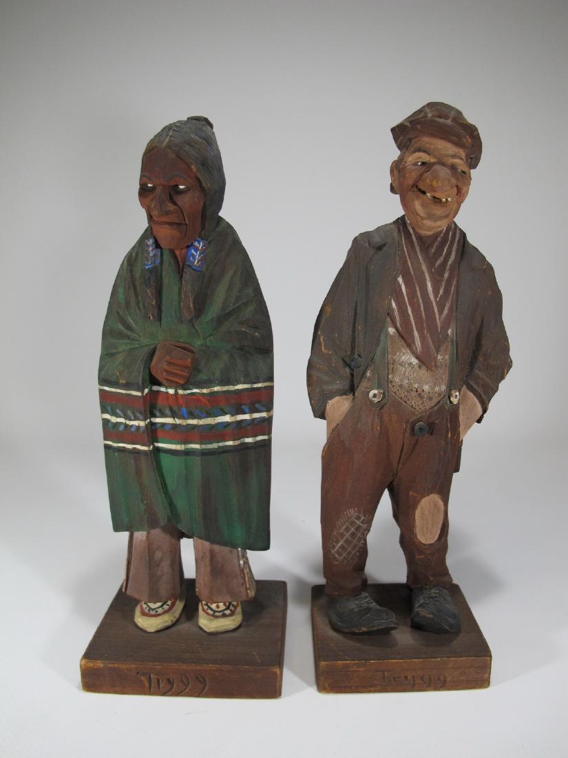 2 Carl Johan Trygg, Sweden wood carvings (1 of 8)