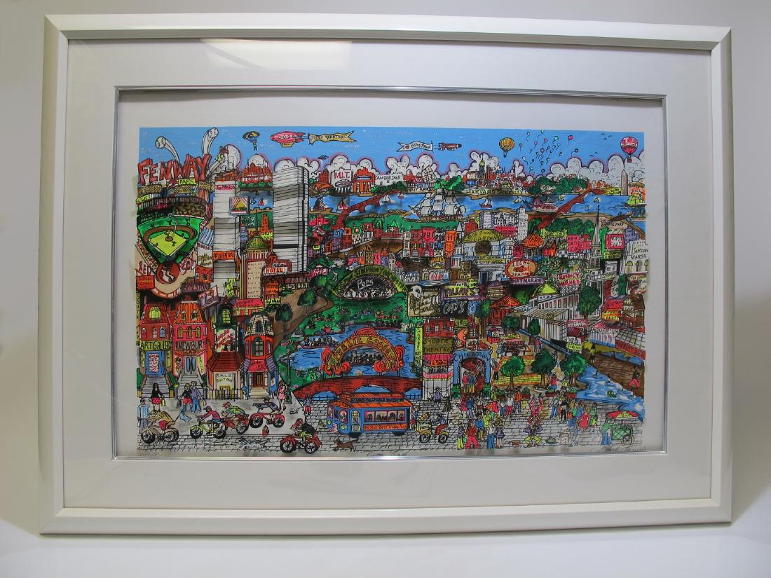 Charles FAZZINO (1955) American artist print-multiple (1 of 13)