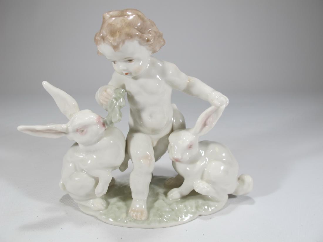 German Hutschenreuther porcelain statue, K. TUTTER (1 of 8)