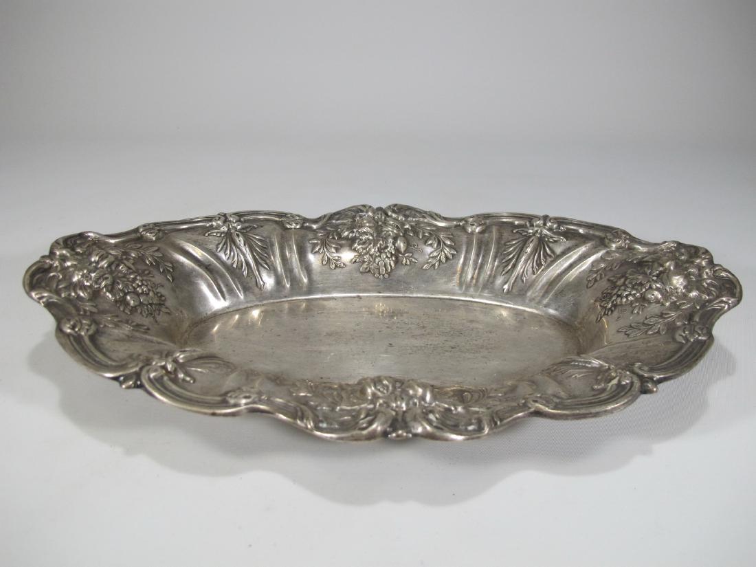 Antique Reed & Barton sterling tray, Francis I (1 of 8)