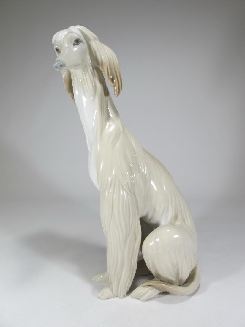 Lladro Afghan Hound dog statue by Juan Huerta (1 of 6)