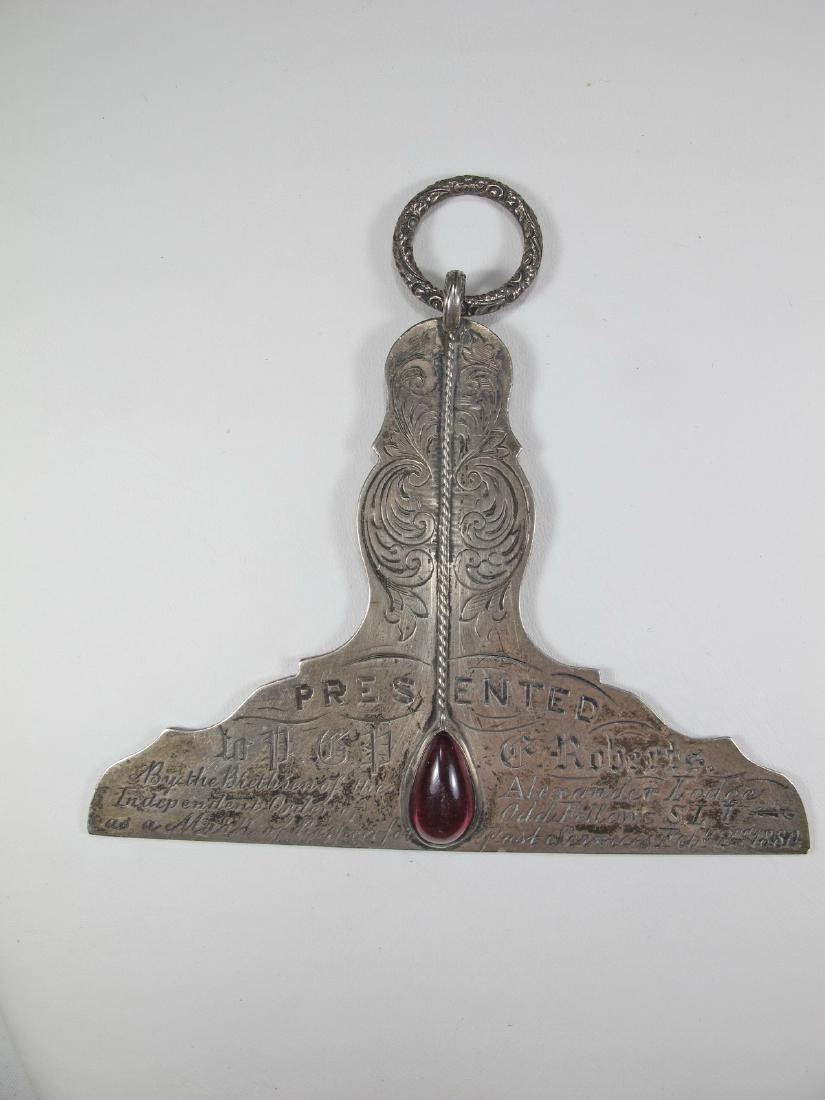 Antique British silver Masonic jewel (1 of 6)