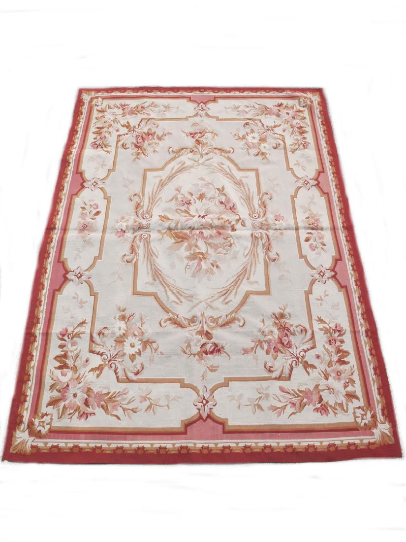 Vintage French Aubusson style carpet (1 of 8)