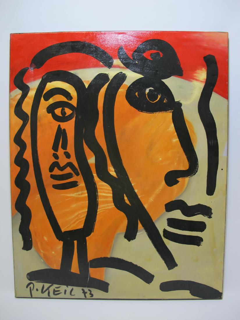 Peter Robert KEIL (1942) German artist painting (1 of 3)