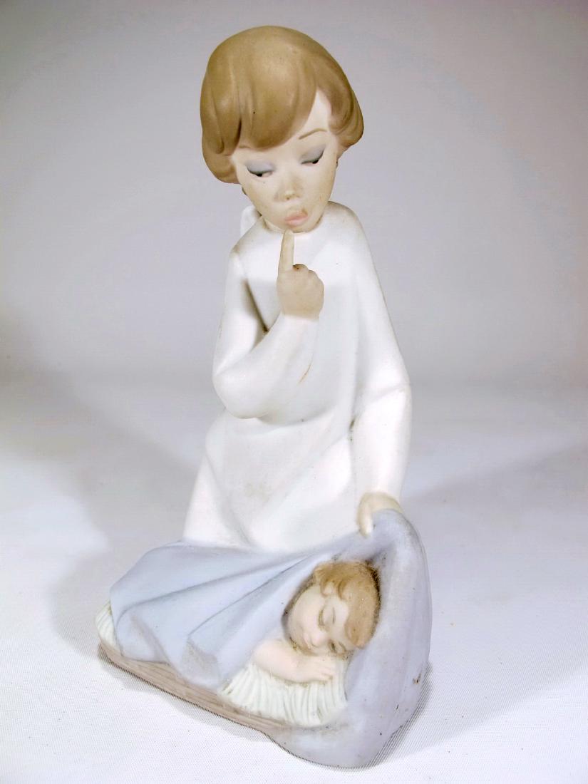 Lladro Angel with baby, Juan Huerta sculptor (1 of 5)
