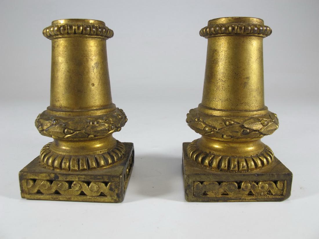 Antique Barbedienne quality pair of bronze legs ends (1 of 4)