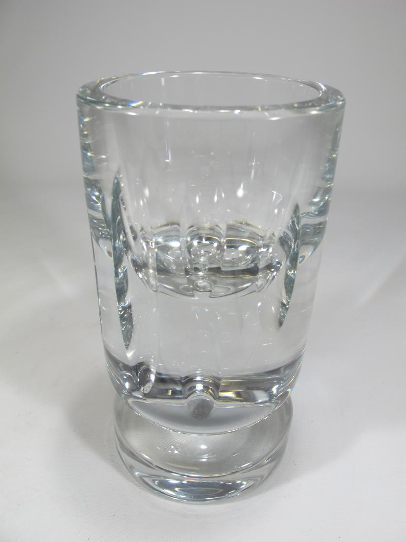 Vintage Baccarat crystal vase, signed (1 of 6)