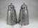 Antique Chinese pair of large pewter teapots - 8