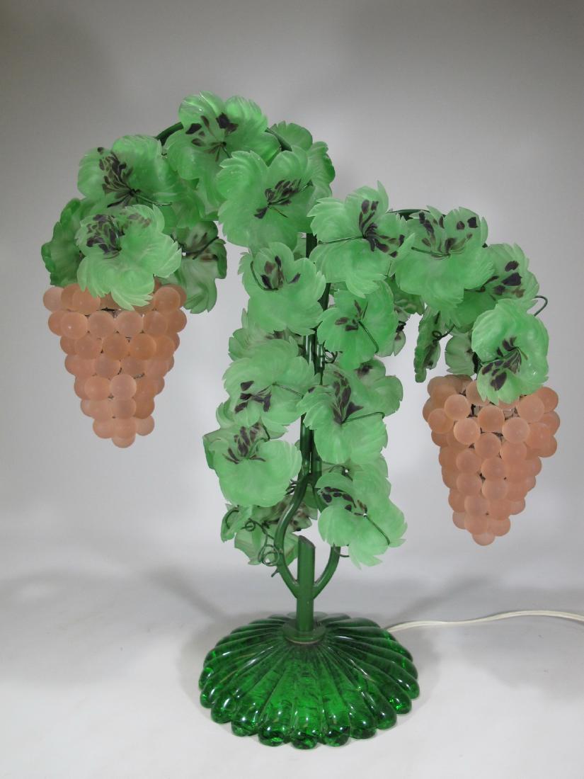 Great Italian murano table lamp (1 of 10)