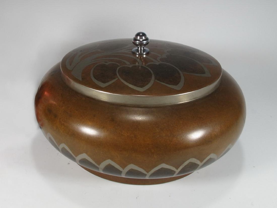 Antique French jar signed Jean RODIERE (1 of 8)