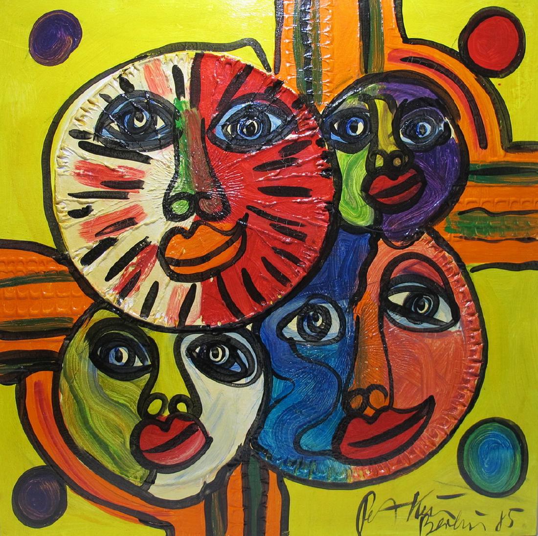 Peter Robert KEIL (1942) German artist painting (1 of 7)