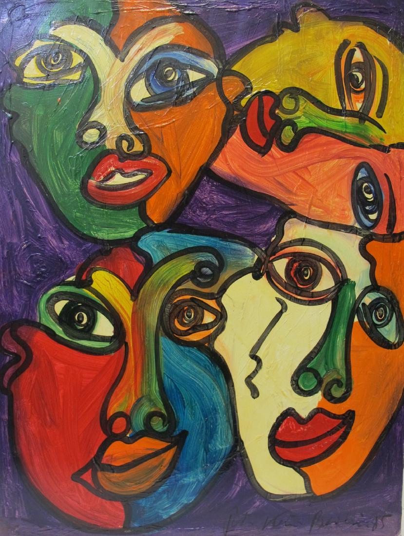 Peter Robert KEIL (1942) German artist painting (1 of 6)