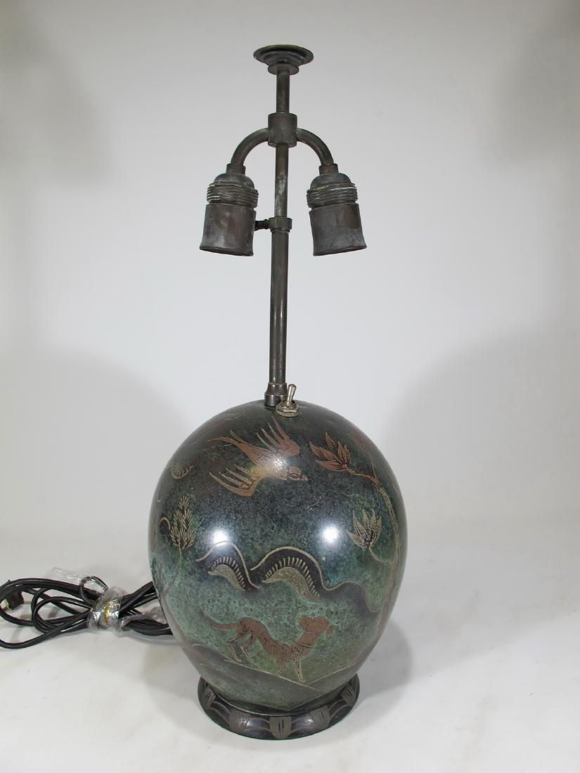 Vintage German WMF Ikora table lamp (1 of 10)